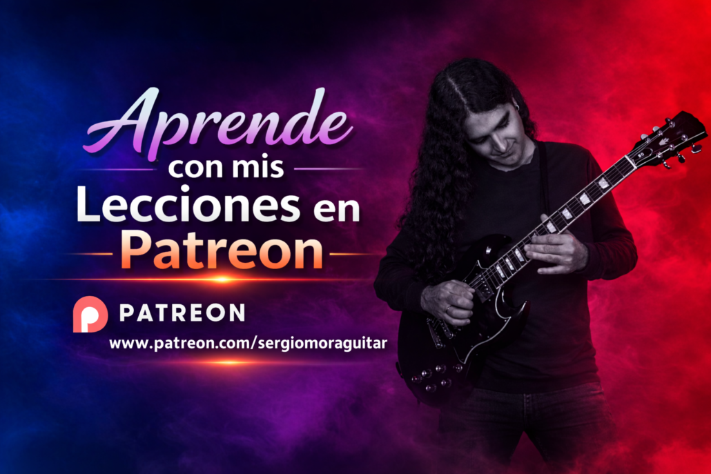 Sergio Mora lecciones de guitarra Patreon