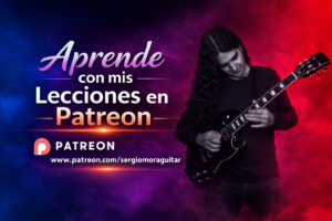 Sergio Mora lecciones de guitarra Patreon
